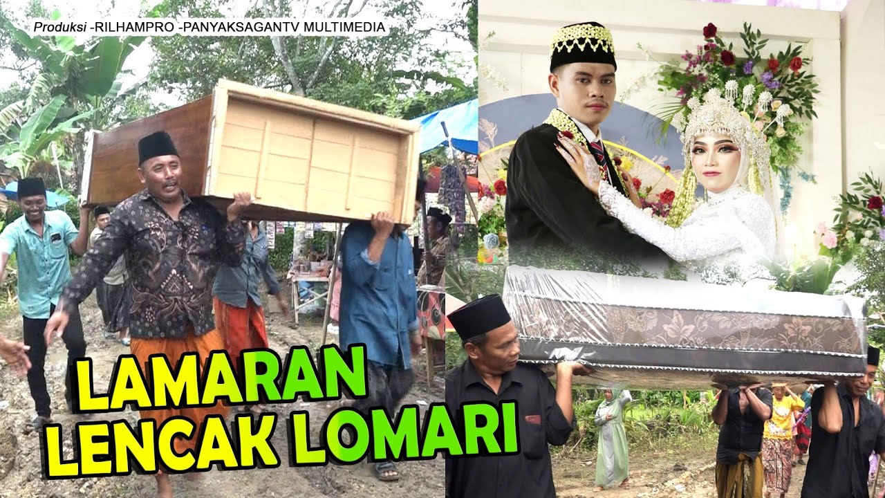 Tradisi Lamaran Manten adat madura -Lencak Lomari, Pernikahan Rohmah & Rosi