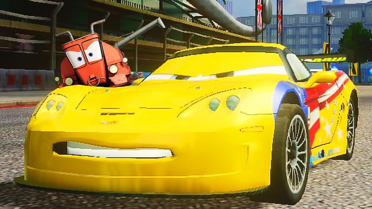 Cars 2 Jeff Gorvette - Xbox Race Gameplay #21