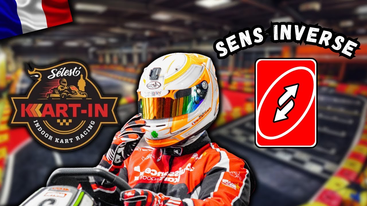 SELEST'KART'IN // SPRINT SENS INVERSE // Start from P8 to P1 // KART INDOOR