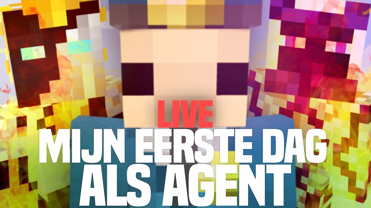 MIJN EERSTE DAG ALS AGENT!! MINETOPIA LIVE! (echt spannend)