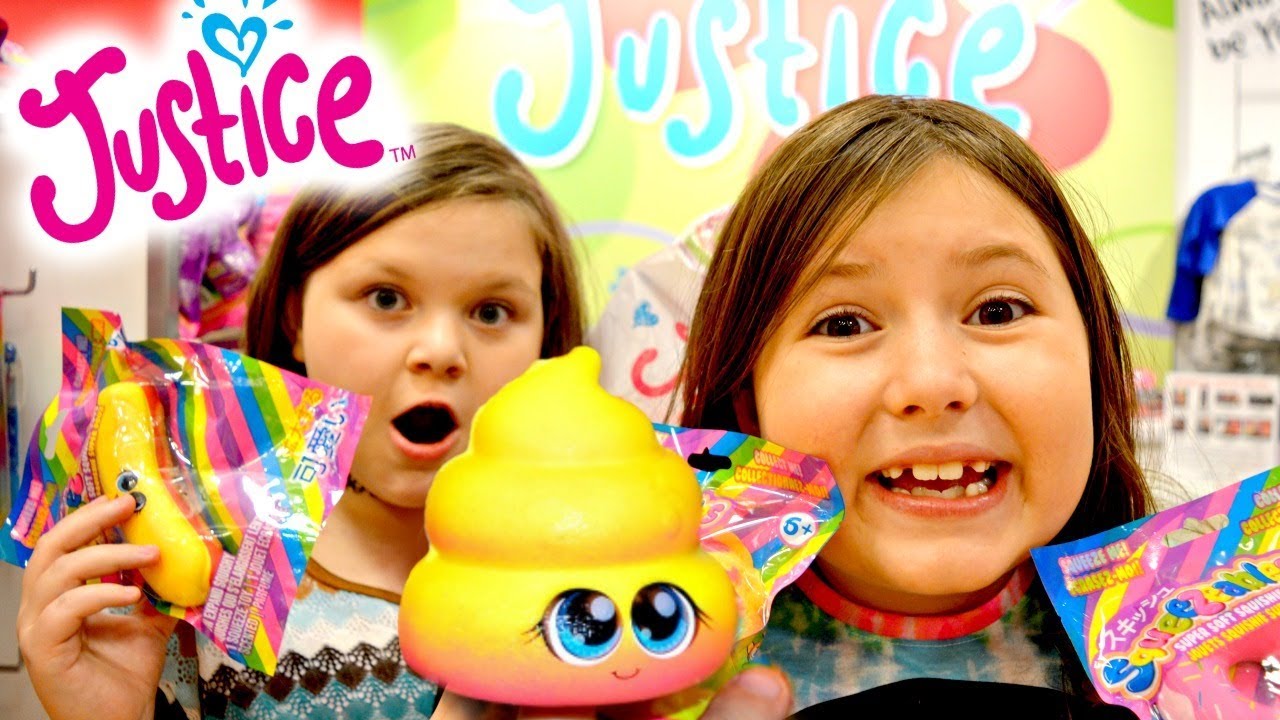NEW SQUISHIES AT JUSTICE & SOME RANDOM STREET STALL!!! ~ ALSO NEW IBLOOM SQUISHIES! |JUSTICE VLOG