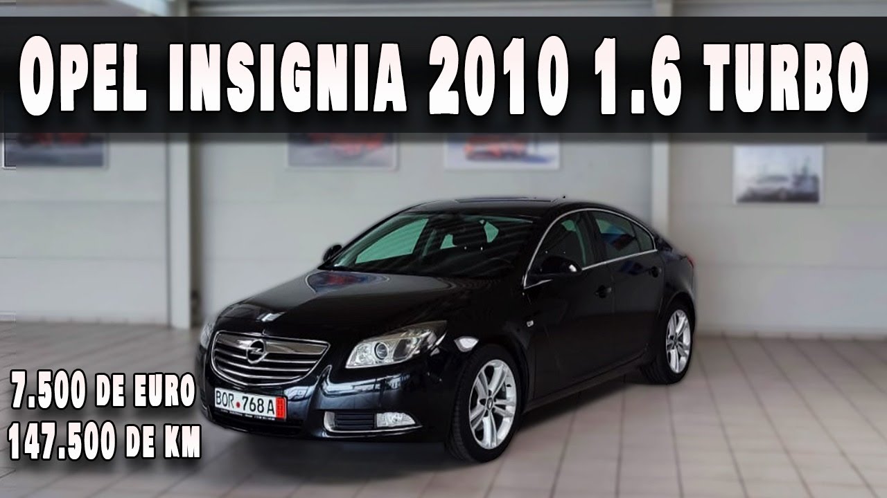 Opel Insignia Sport 2010 1,6 Turbo 7500 euro