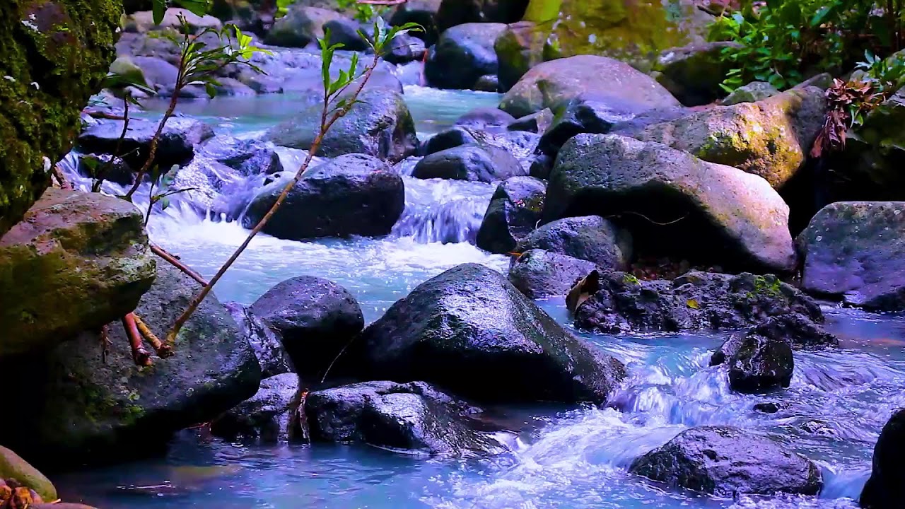 Mountain River Silent Night Flow | Relaxing Nature Water Sounds for Deep Sleep