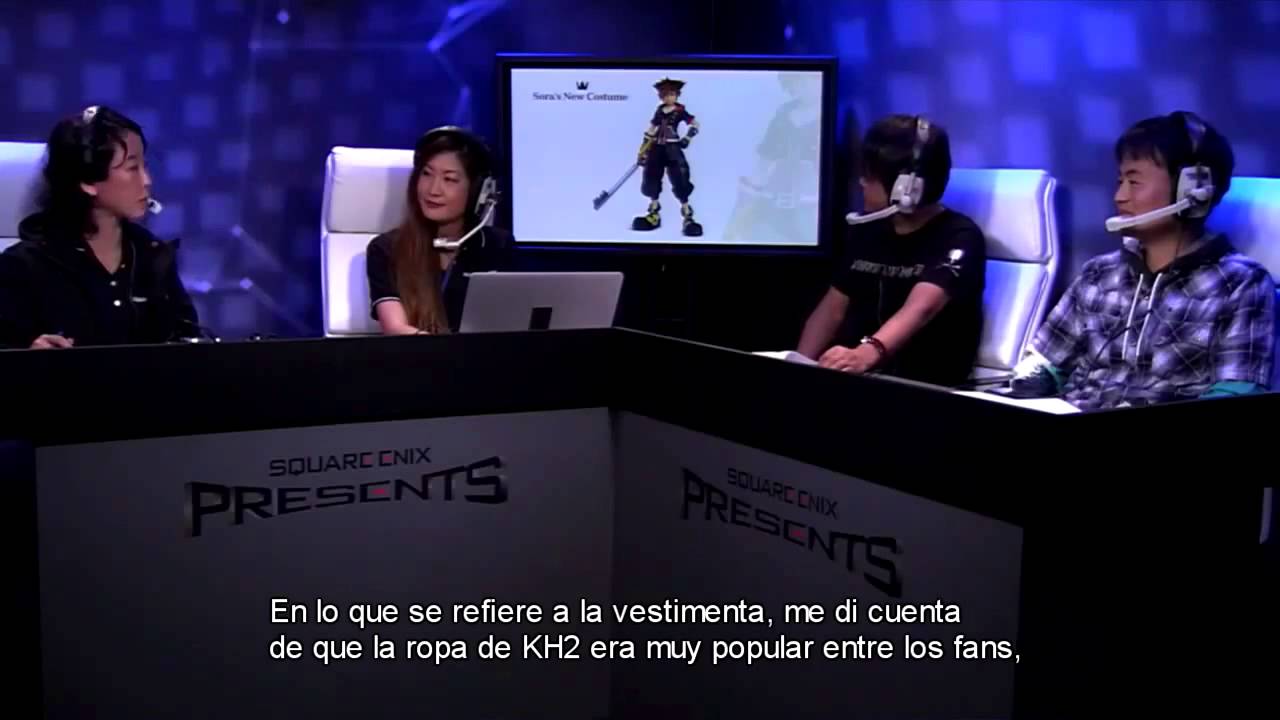 Kingdom Hearts Tetsuya Nomura & Tai Yasue Square Enix E3 2015 (Sub Espa&ntilde;ol)