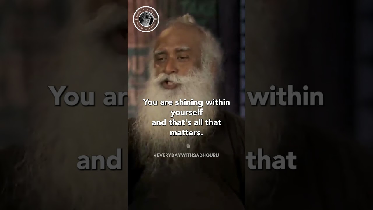 Stop Trying To Impress Others | Sadhguru #shorts