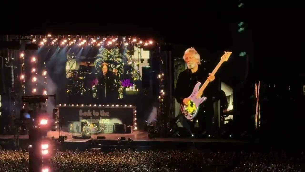 Black Sabbath’s last live song - Paranoid -Back to the Beginning - Villa Park 5th July 2025