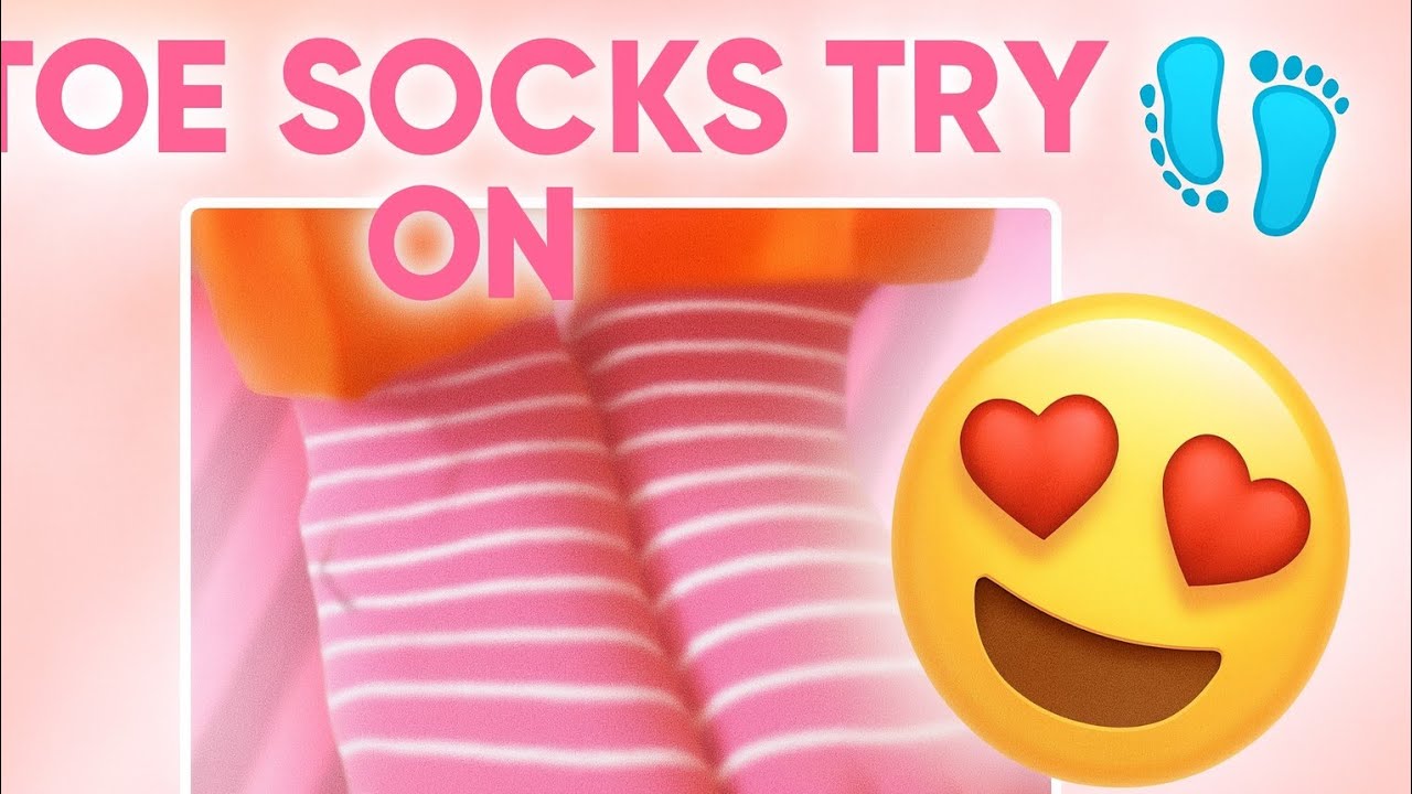 Toe Socks Review & Thumb Socks Try On | Girls Toe Socks & Thumb Socks Review😍  Shamsa Kanwal Dhillon