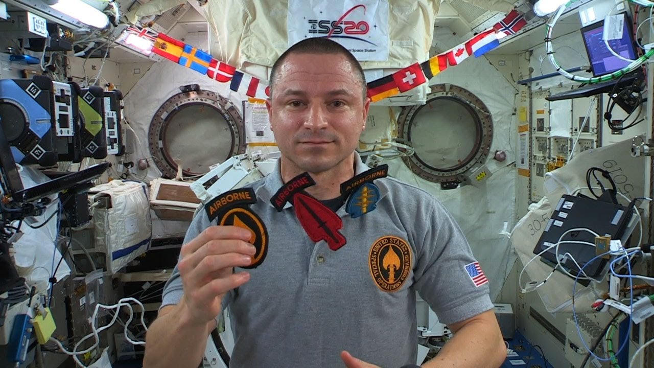Colonel Andrew J. Morgan from the International Space Station