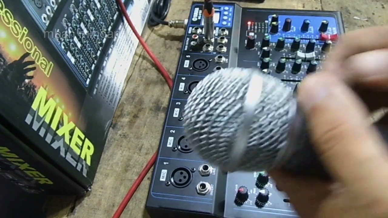 Mixer yamaha mg 07bt, review dan testing