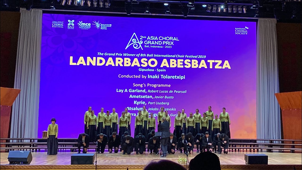 Kyrie , Part Uusberg | Landarbaso Abetbatza , Spain | 2’nd Asia Choral Grand Prix 2023