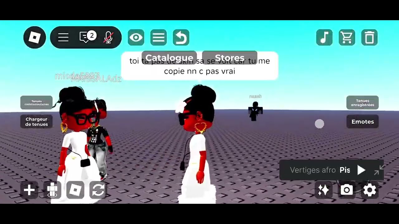 Je vole le skin d'une meuf (sa part en embrouille)