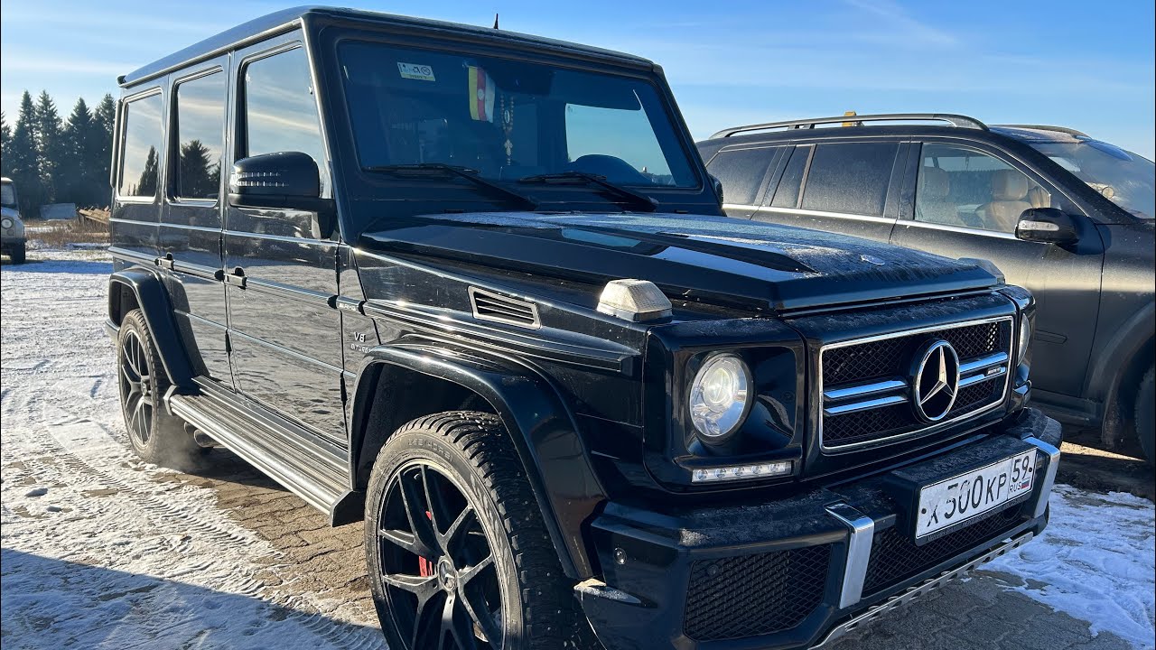 Осмотр Mercedes-Benz G-класс AMG 5.5 AT, 2016 W463 рестайлинг 3 , 4MATIC, 7G-TRONIC 571 h.p