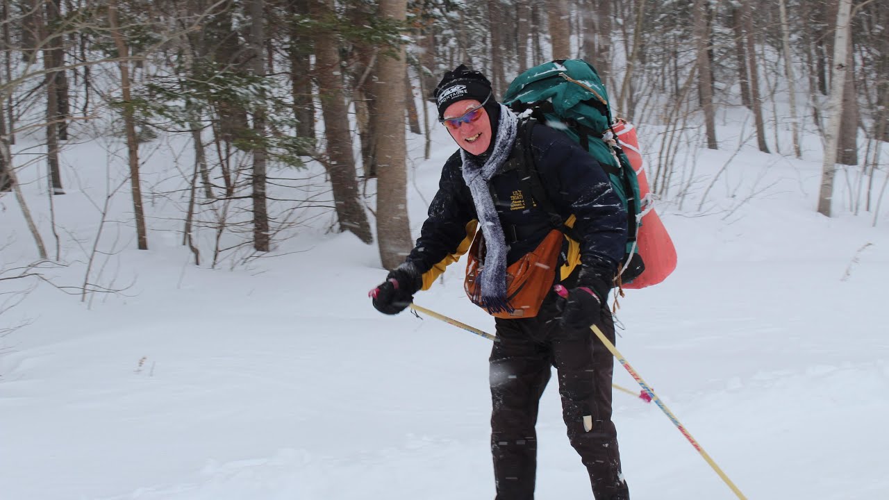 Gerry Fassett, septuagénaire et adepte d'ultra distance à ski de fond