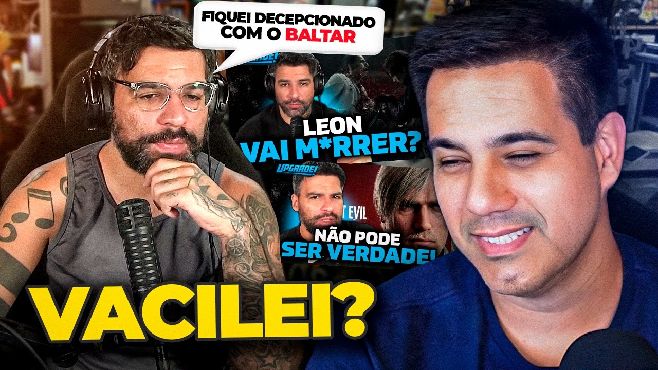 Cross respondendo sobre criar teorias fake de Resident Evil 9.