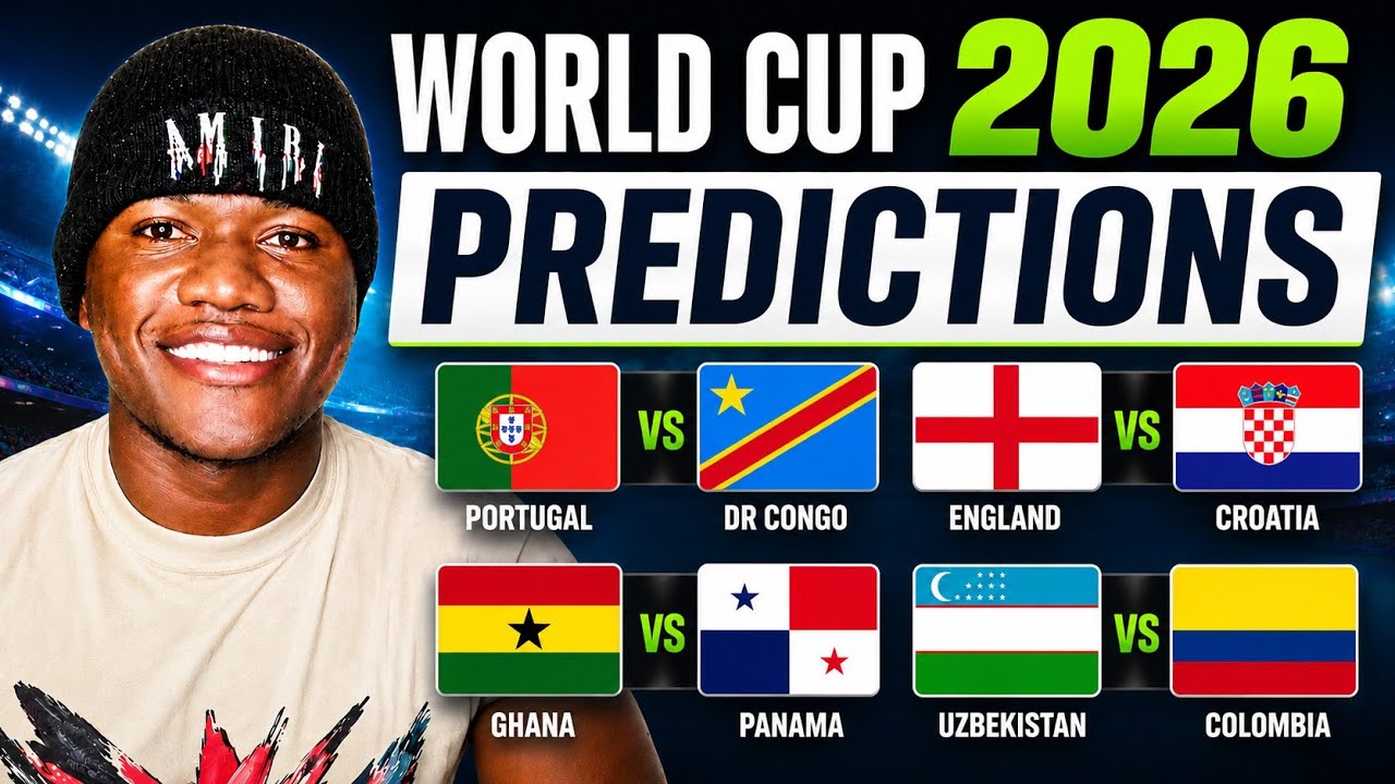 World Cup Predictions: Portugal v Dr Congo, England v Croatia +2 More (Betting Tips ) #worldcup2026