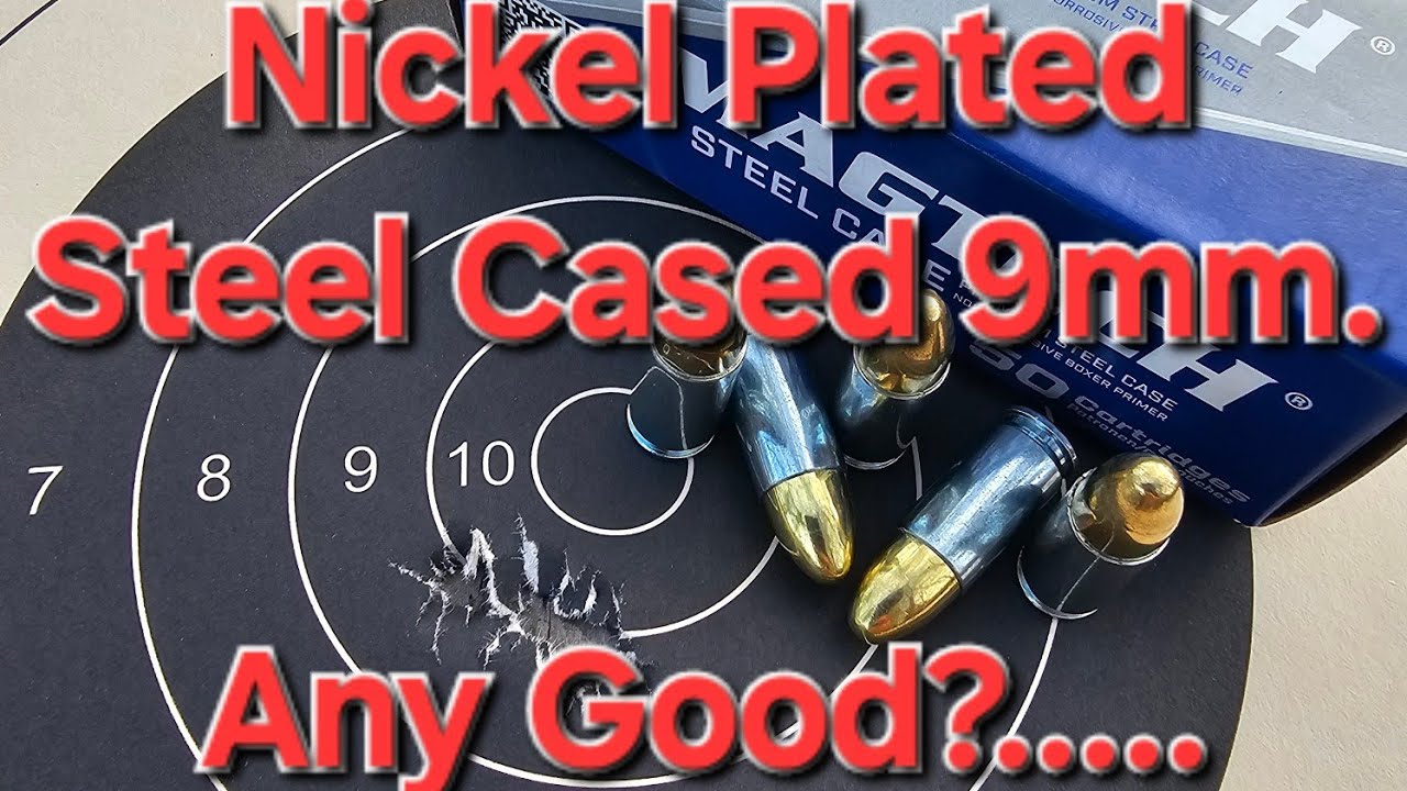 Magtech Zinc Plated 9mm Steel Case Ammo Review.. How Did it Do?