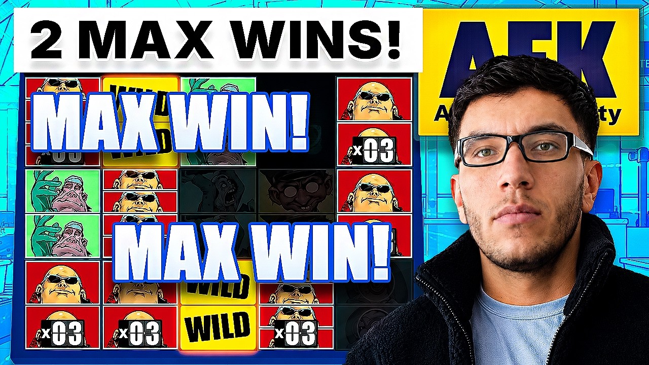Trainwrecks Hits TWO Max Wins On AFK AIRPORT SECURITY! (NEW)