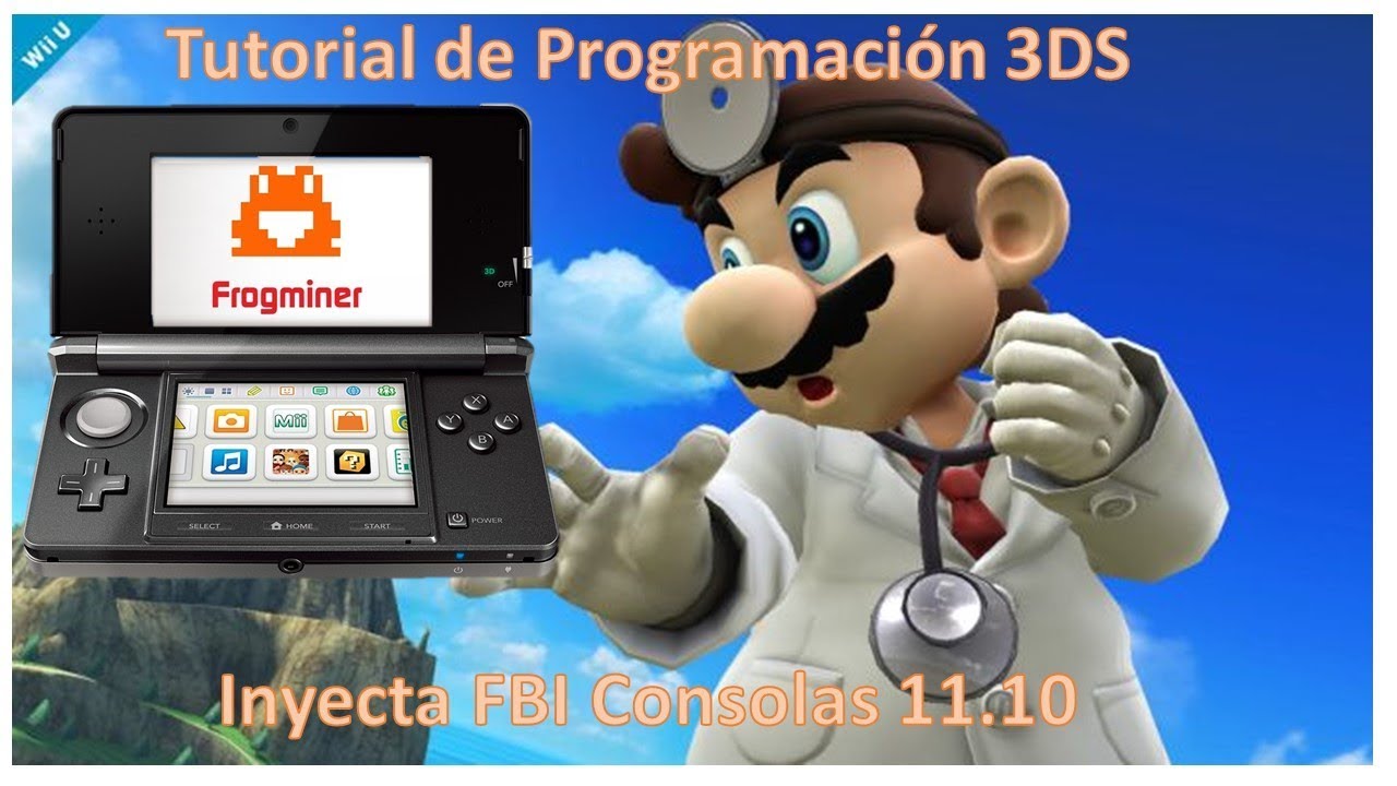 *-* Programacion Consolas 3DS Version 11.10 Inyectar FBI *-*