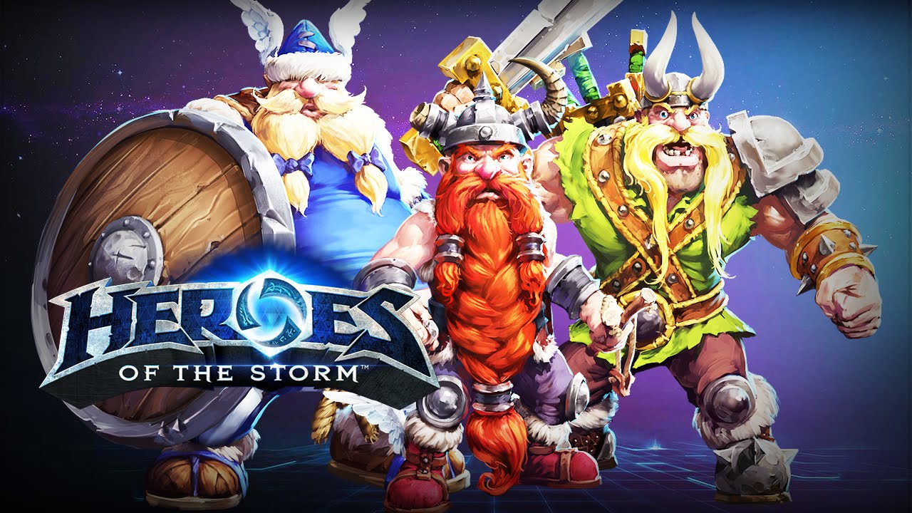 ♥ Heroes of the Storm (Gameplay) - The Lost Vikings, Split Pushing (HoTs Quick Match)