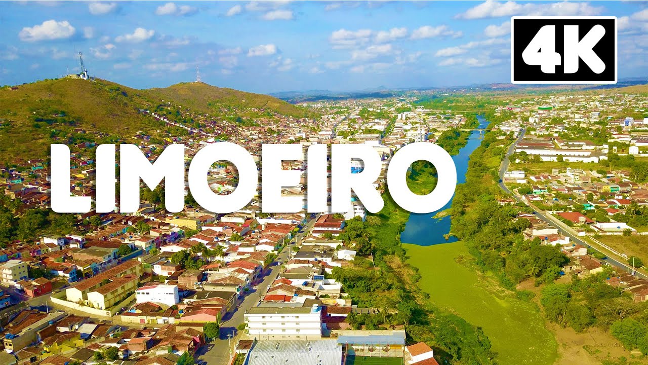 LIMOEIRO VISTA DE CIMA - 4K