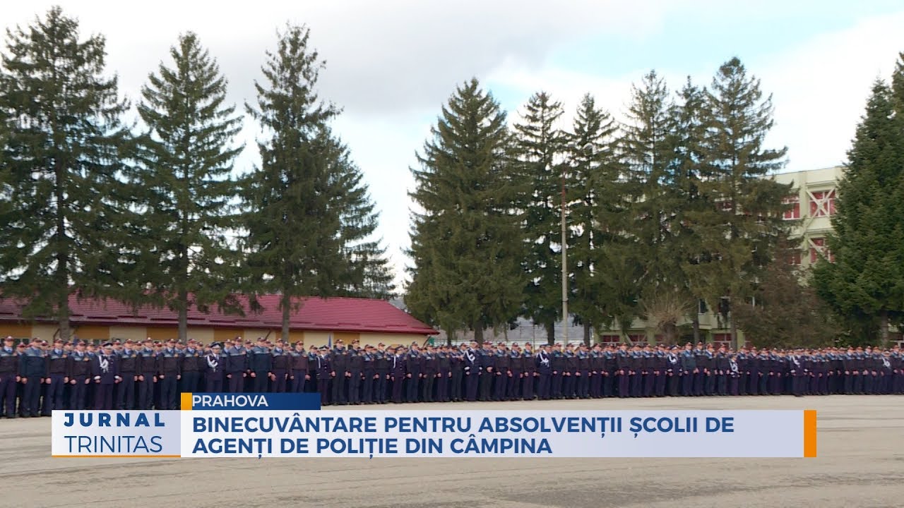 Binecuvântare pentru absolvenții Școlii de Agenți de Poliție din Câmpina