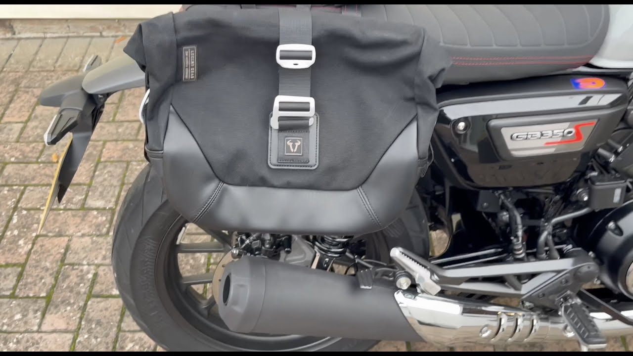 Honda GB350S — распаковка и установка багажника SWMotech SLC и сумки Legend 9.8 л