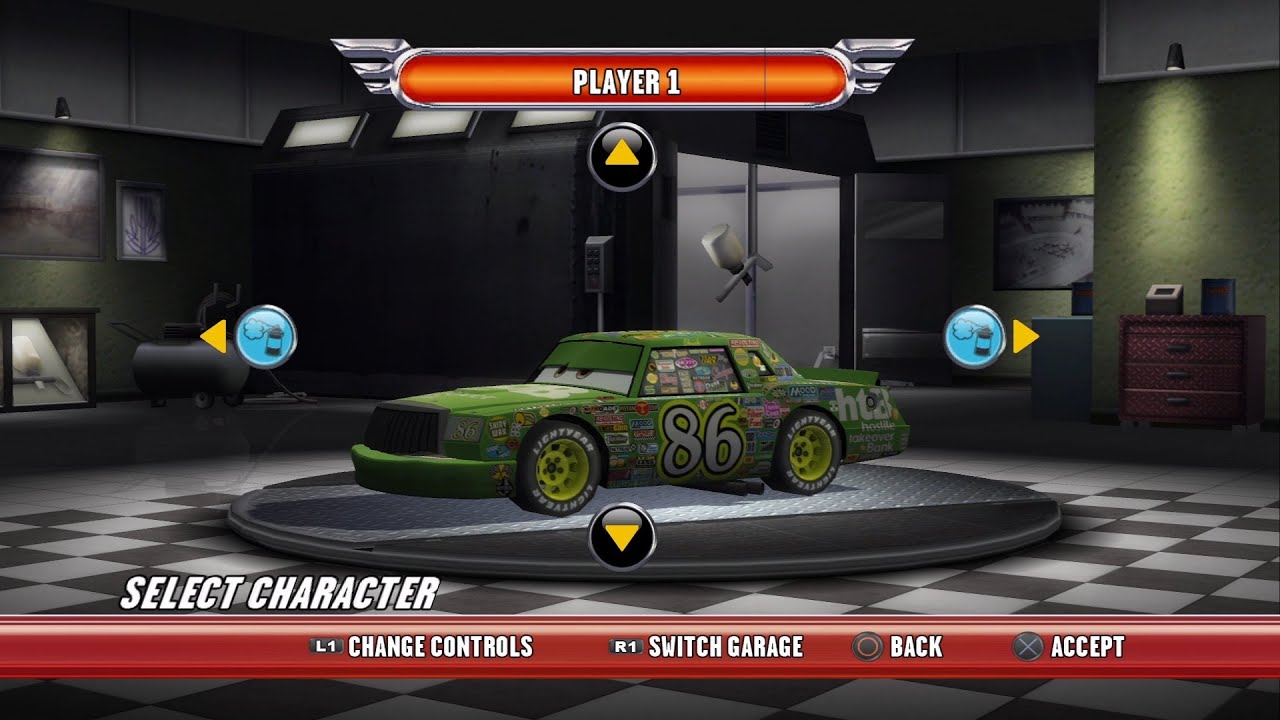 Cars Race-O-Rama PS3 - Chick Hicks Gameplay (RPCS3)