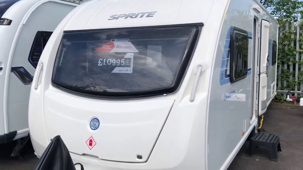 2012 Sprite Quattro FB - MG CARAVANS USED TOURING CARAVAN TOUR!