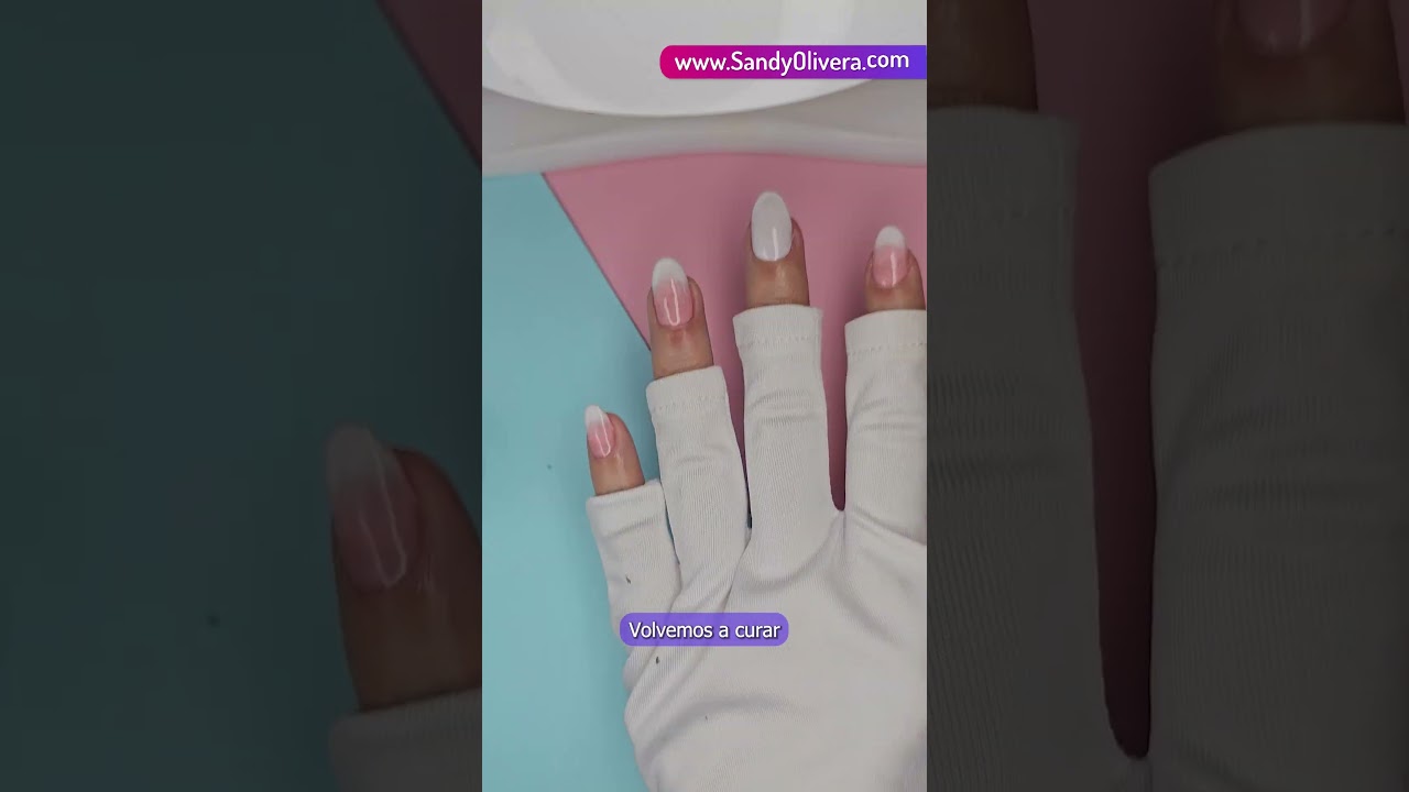 Efecto Mármol con Esmalte Semipermanente Tu Misma 💜 Sandy Olivera #Short
