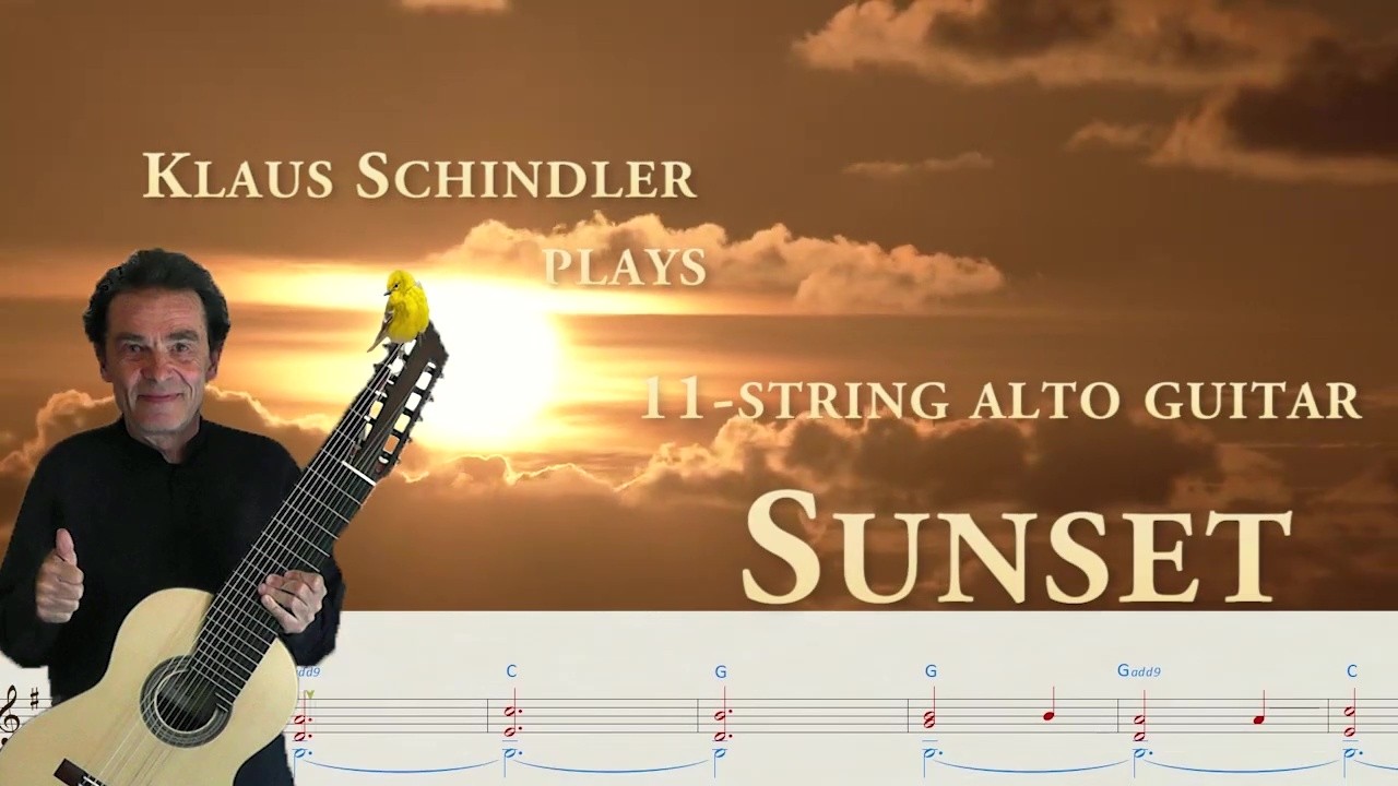 Sunset (11 string alto guitar)