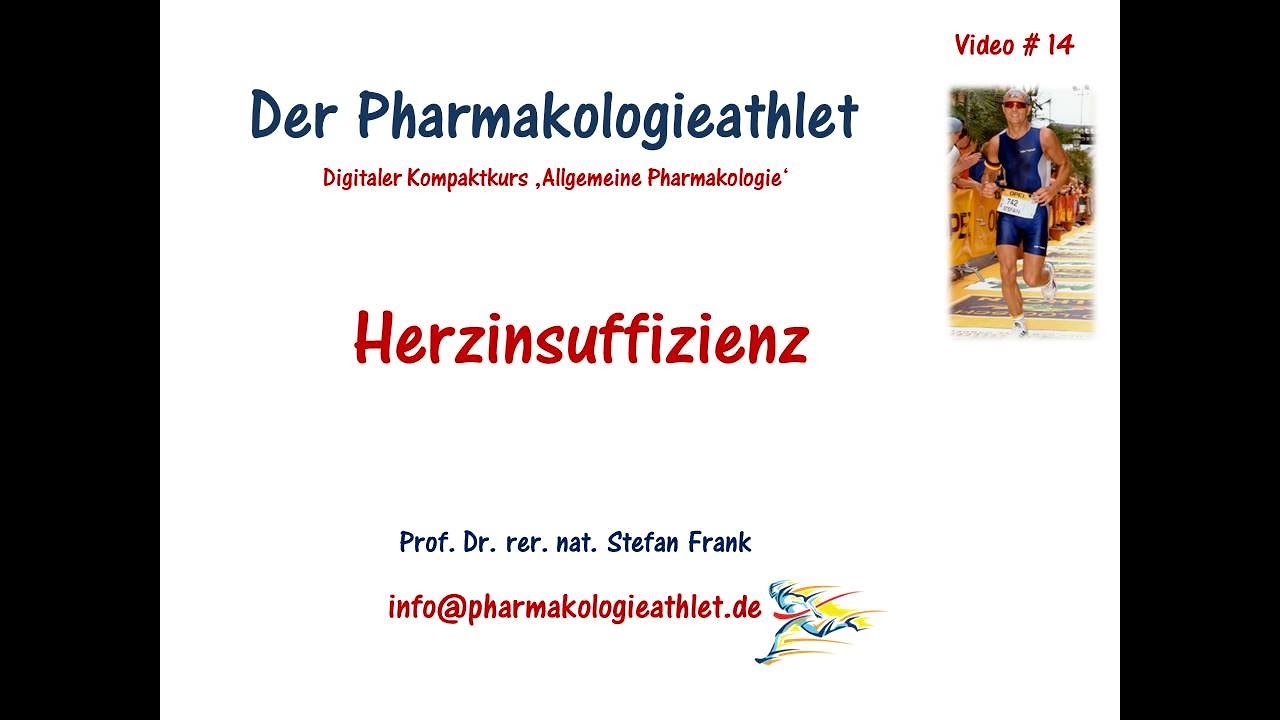 Die Pumpe am Limit: die Pharmakologie der Herzinsuffizienz !