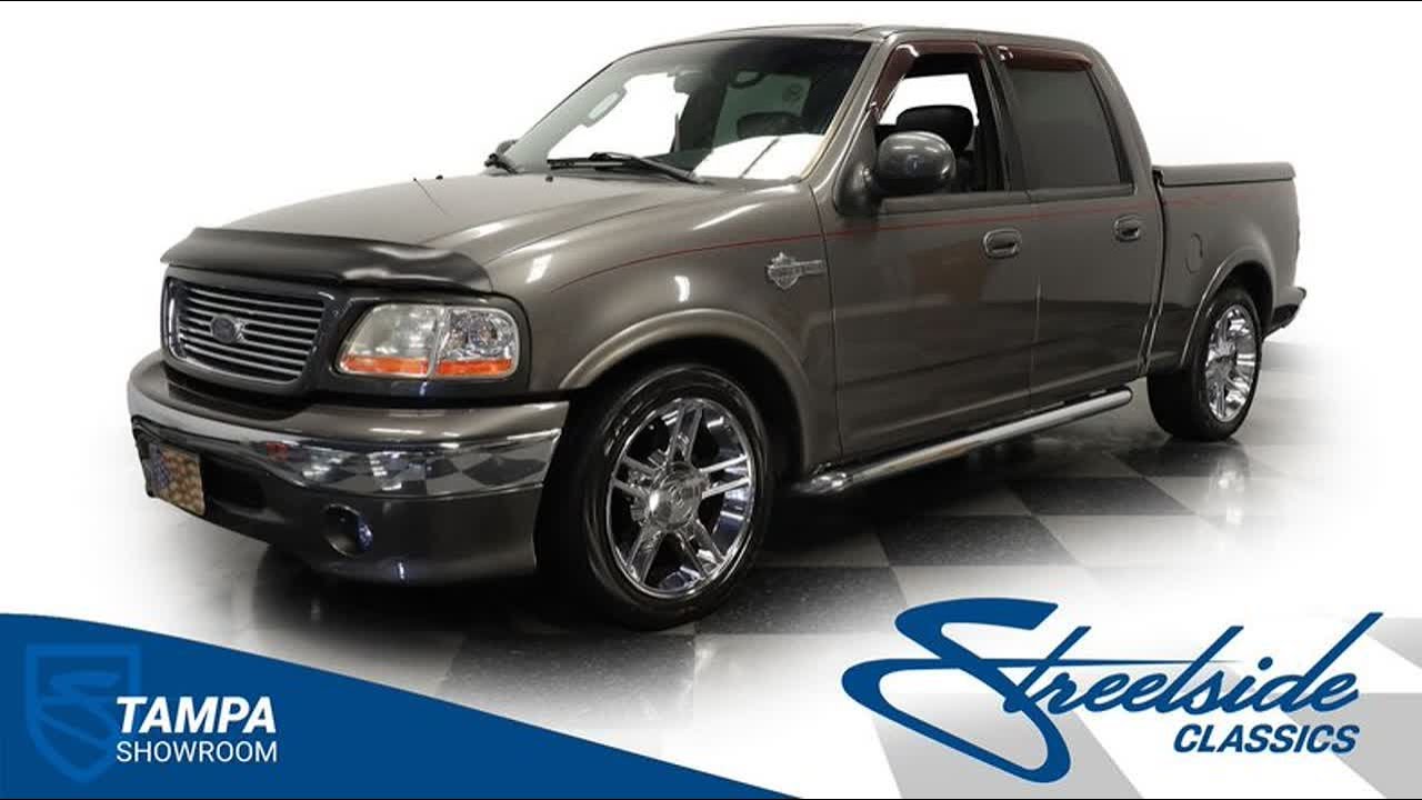 2002 Ford F-150 Supercharged Harley Davidson 5554-TPA for sale | Charlotte, Atlanta, Dallas, Ta...