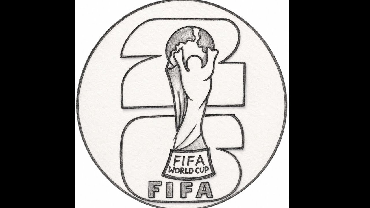  How to Draw FIFA World Cup Trophy ⚽ | Easy Pencil Sketch & Shading Tutorial Football 
