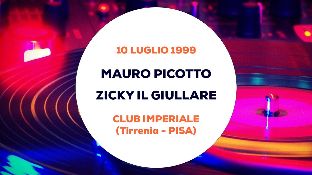Mauro Picotto e Zicky il Giullare - Imperiale (Pisa) 10 Luglio 1999