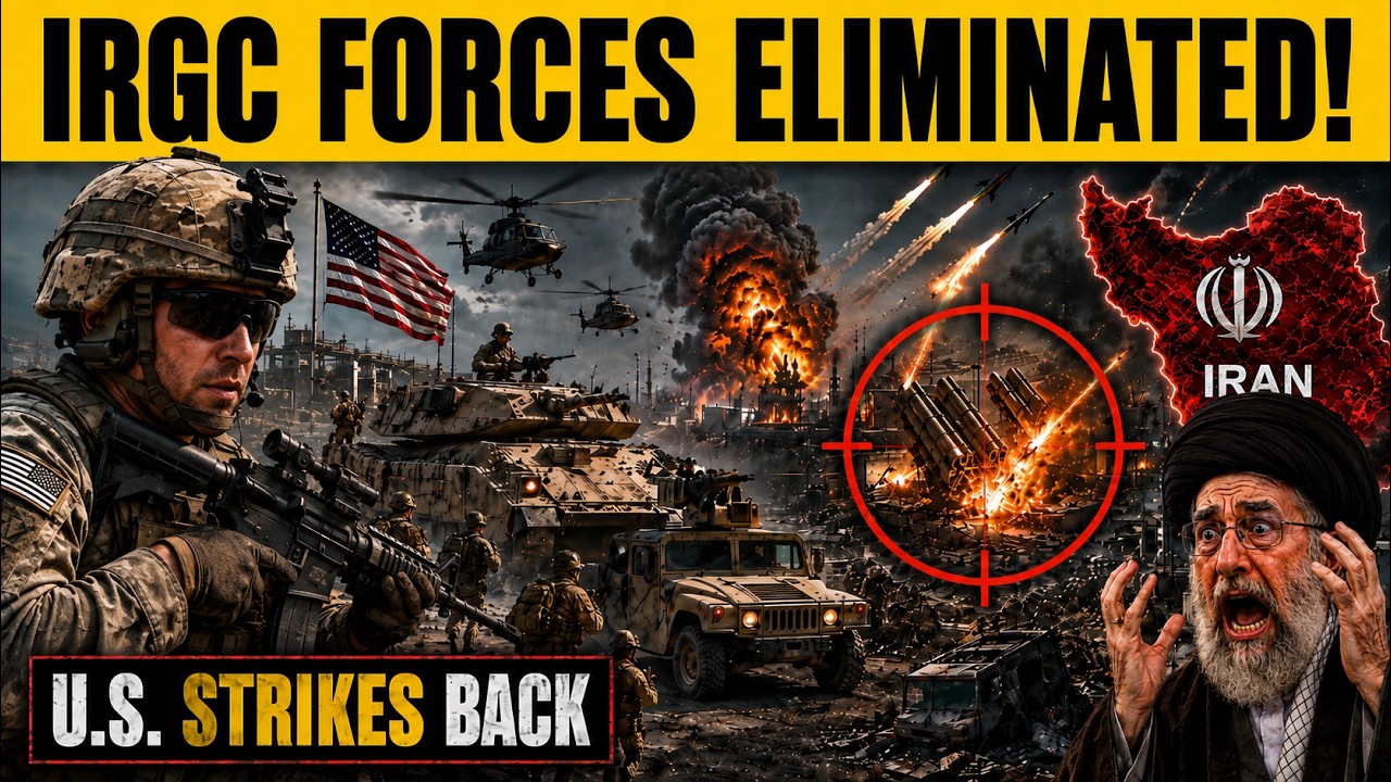 The US military just eliminated the IRGC forces that attacked our troops.