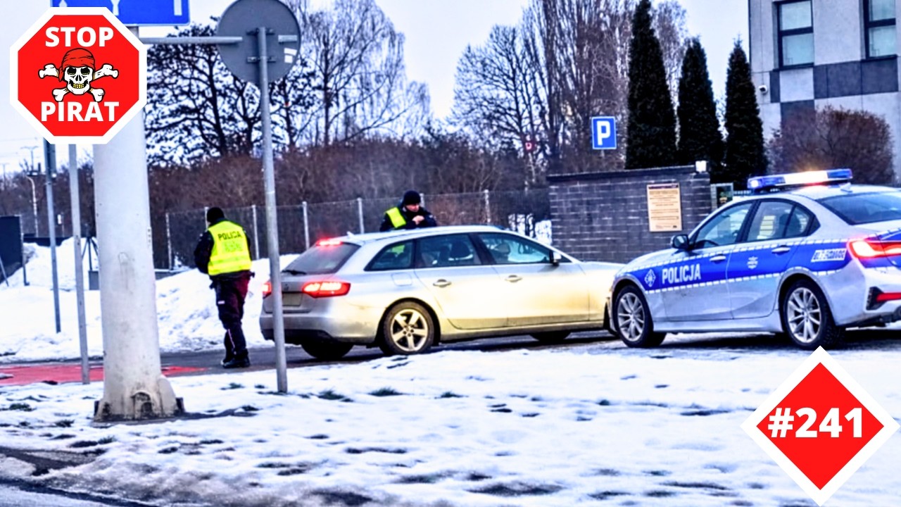 STOP PIRAT #241 - Niebezpieczne i codzienne sytuacje na drogach