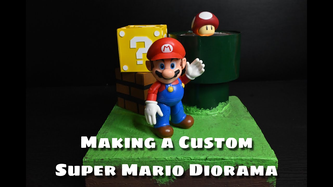 I Made a Super Mario Bros Diorama!
