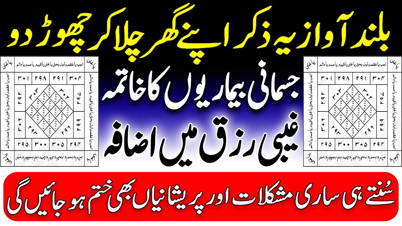 Subha Rizq Ki Dua | Har Jismani Bimari Ka Khatma | Gaibi Rizq Ki Barish | Mushkil Ka Asan Hal