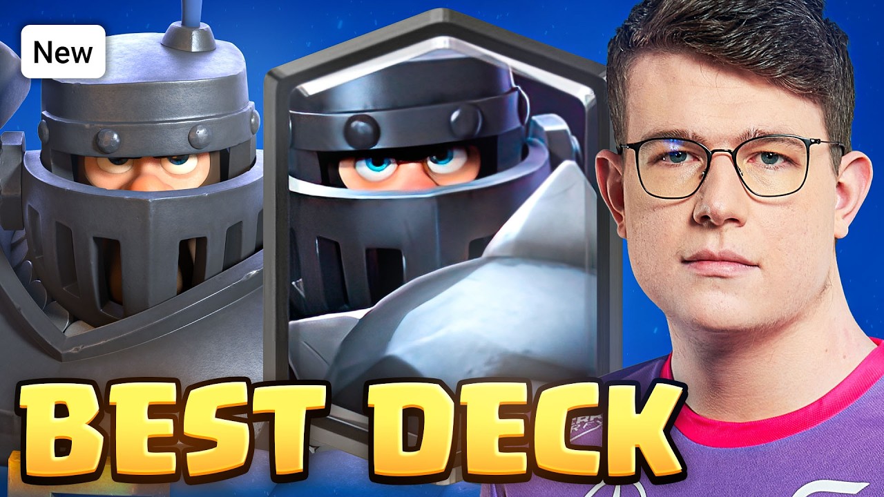 100% WIN RATE! BROKEN MEGA KNIGHT DECK — Clash Royale