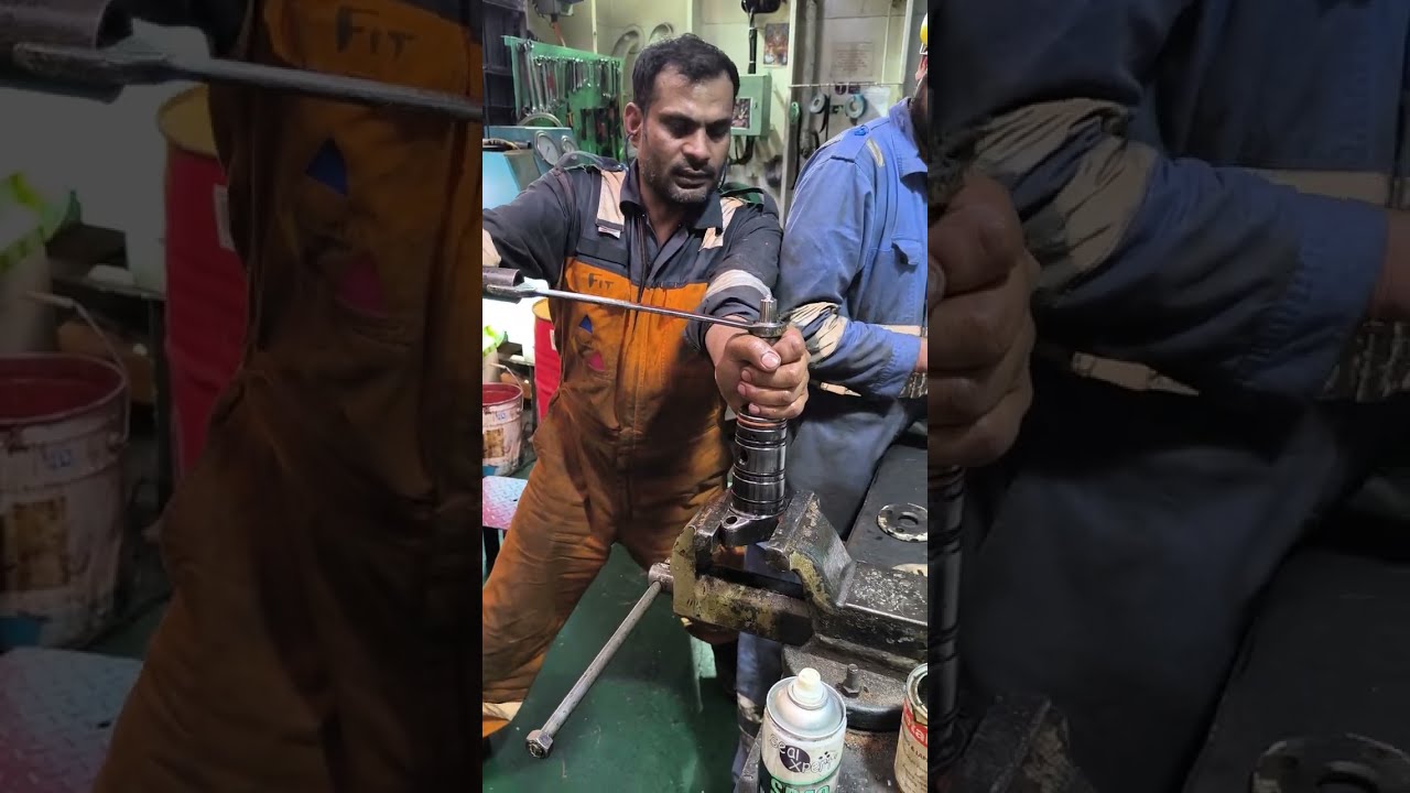 How to overhaul DAIHATSU fuel injector?part1 .Dismantling,lapping, overhauling of fuel injector.