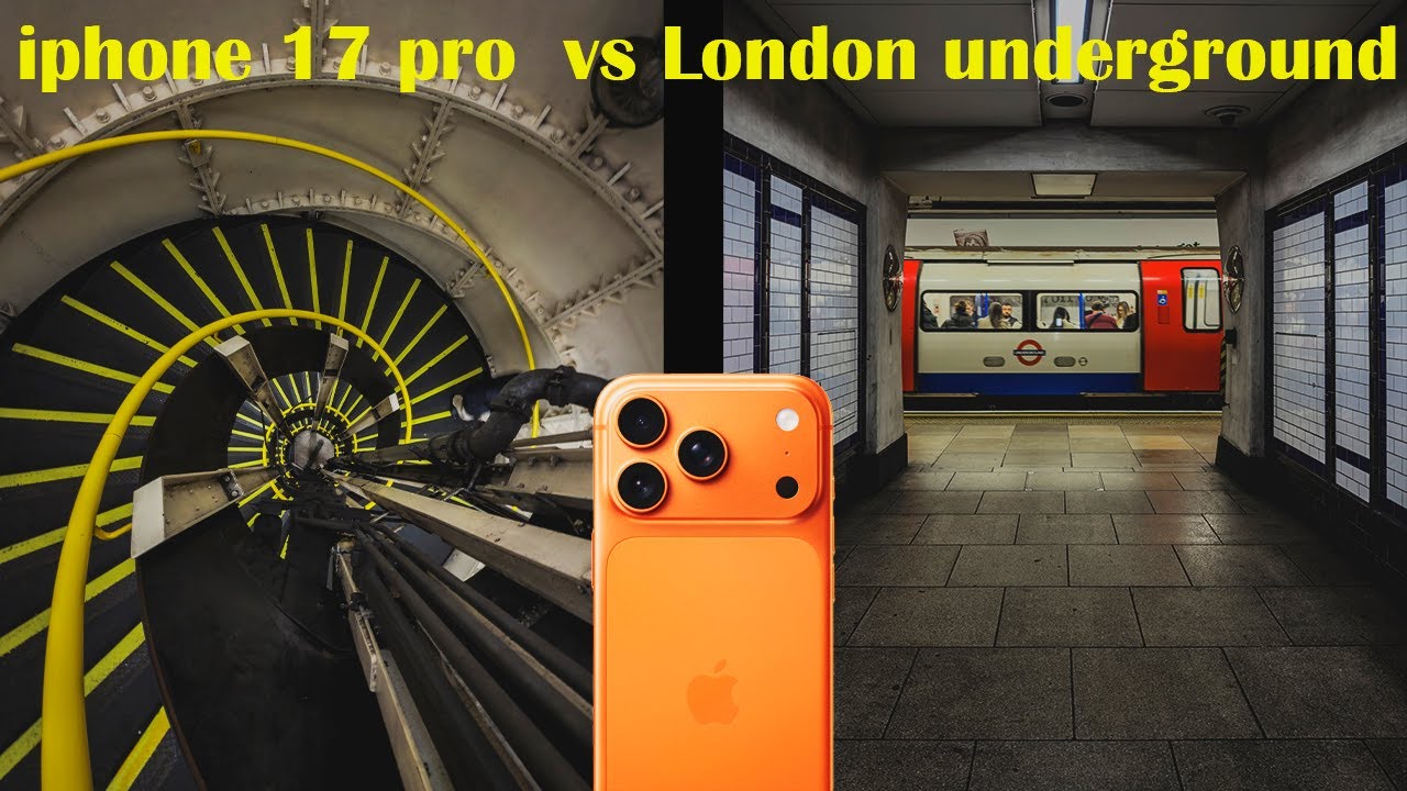 Фотосъёмка на iPhone 17 Pro — Лондонское метро