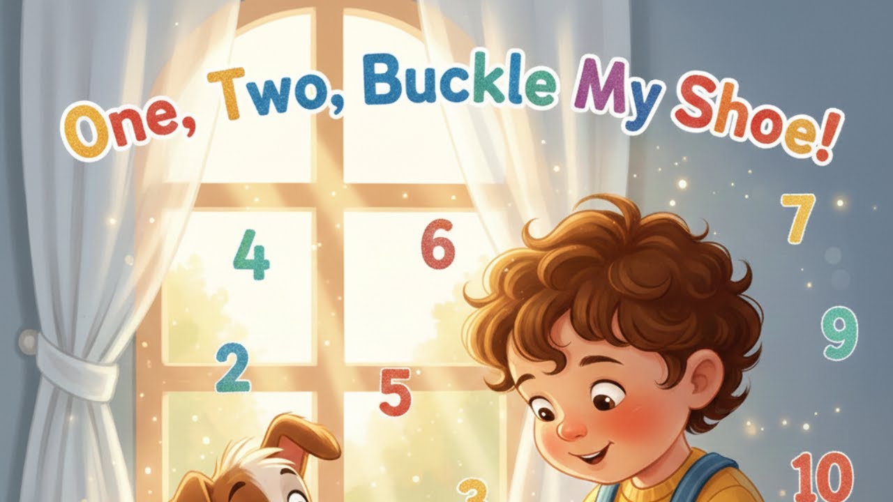“One, Two, Buckle My Shoe – Fun Animated Counting Rhyme for Kids!”