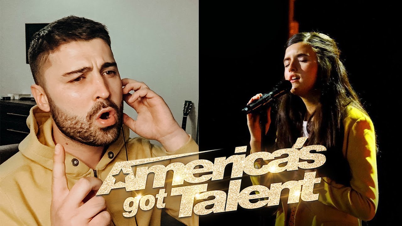AGT: The Champions! Angelina Jordan - Goodbye Yellow Brick Road | REACTION