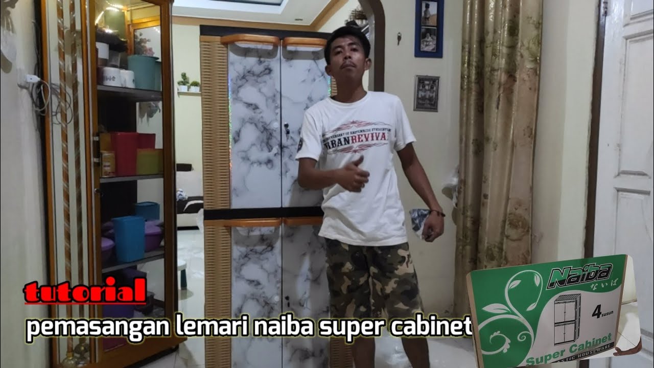 Cara Merakit Lemari Naiba 4 Susun