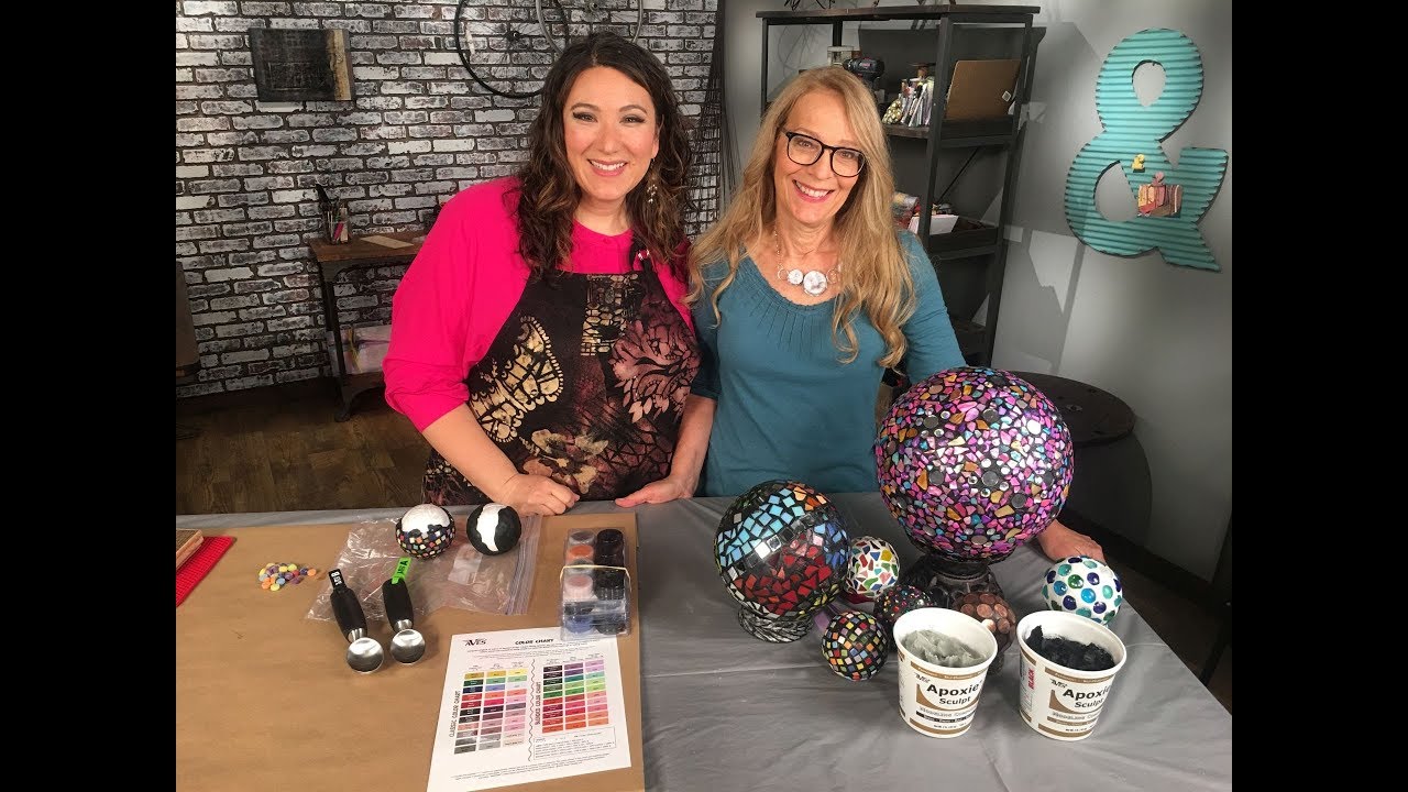 Make Mosaic Gazing Balls With Lynne Suprock