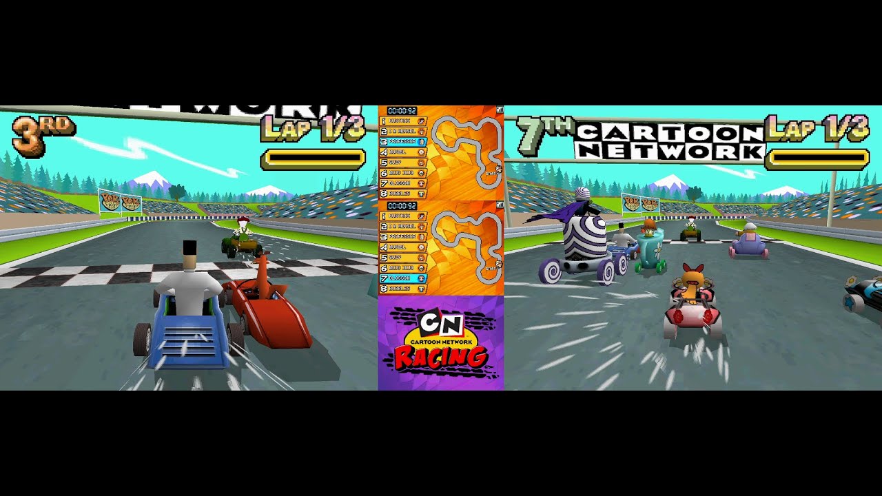 Cartoon Network Racing Nintendo DS 2 player