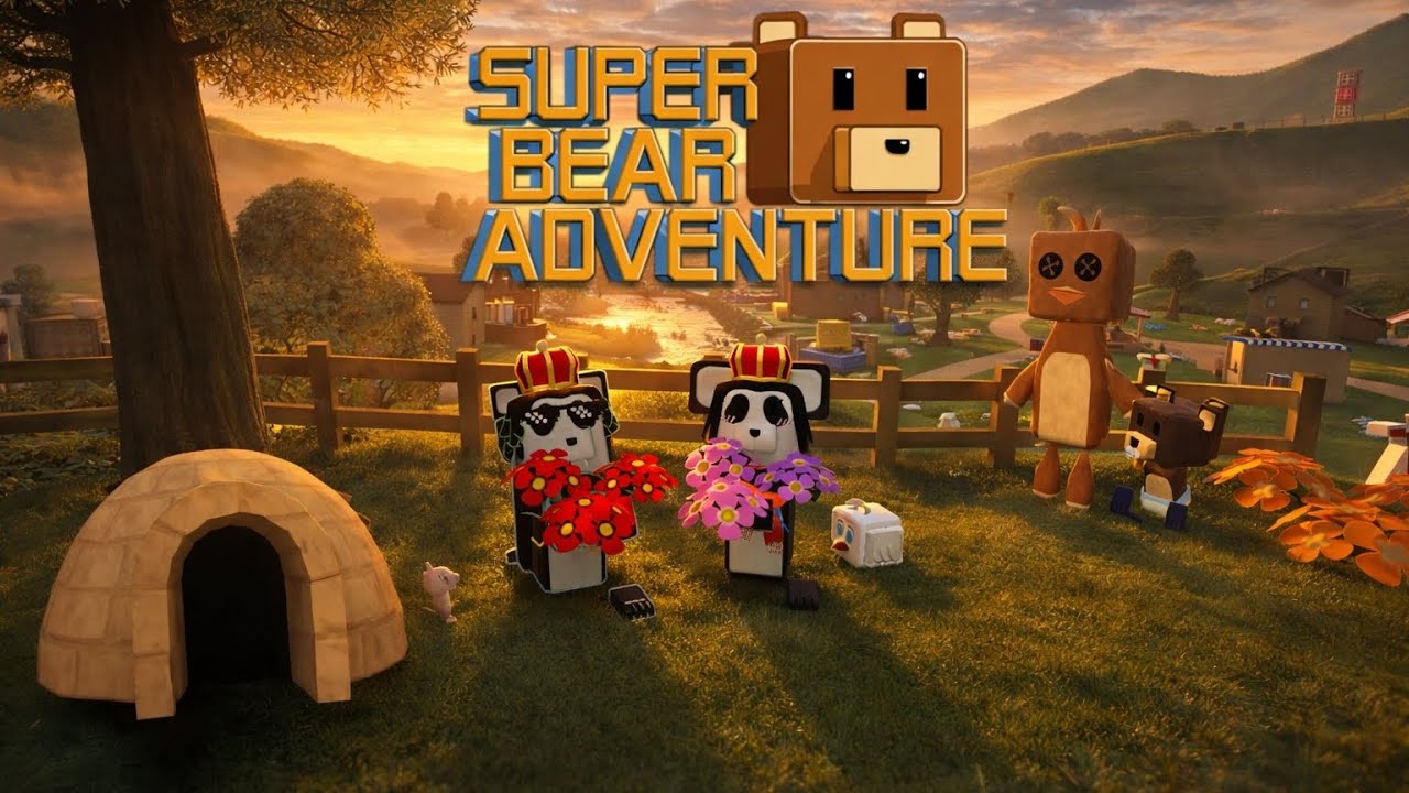 SUPER BEAR ADVENTURE'DA HAZİNE AVI 🐻🎁🧩 #superbearadventure