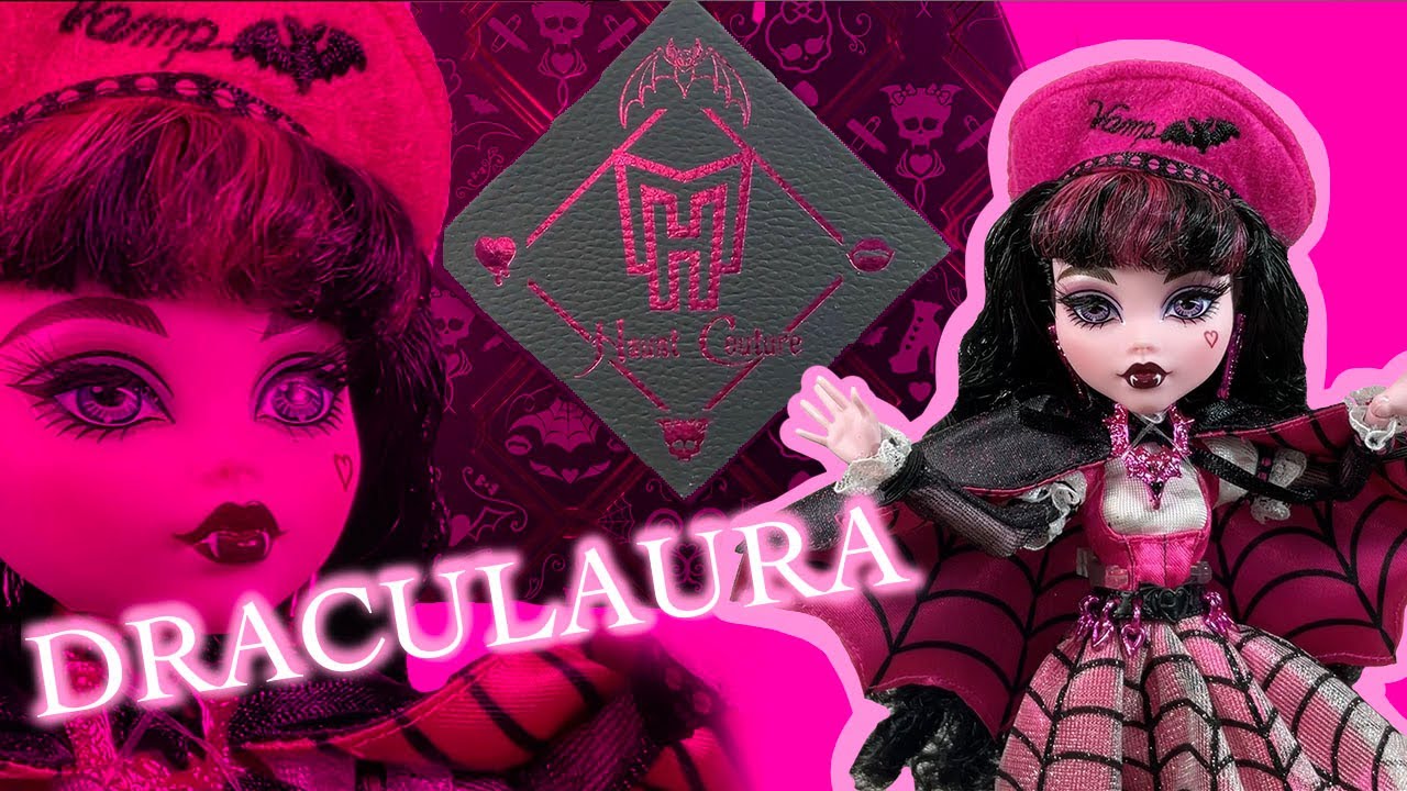 ¿La mejor hasta ahora? 🤩💕 | Monster High Haunt Couture Draculaura ¡Unboxing y revisión! 💀🦇💗
