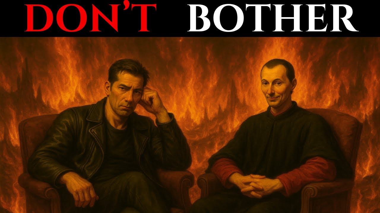 The Power of Nonchalance | Don&rsquo;t Bother, Don&rsquo;t Flinch &ndash; Machiavelli