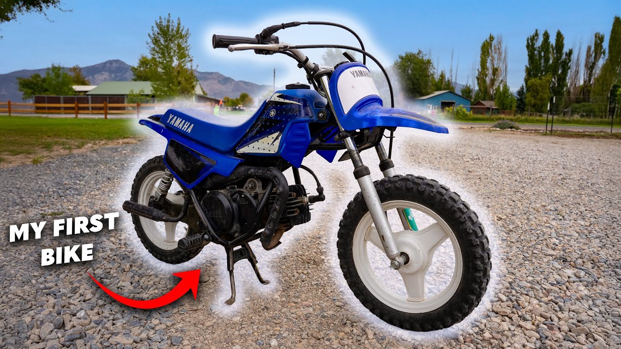 Я перестраиваю свой НАСТОЯЩИЙ первый кроссовый мотоцикл | Yamaha PW50